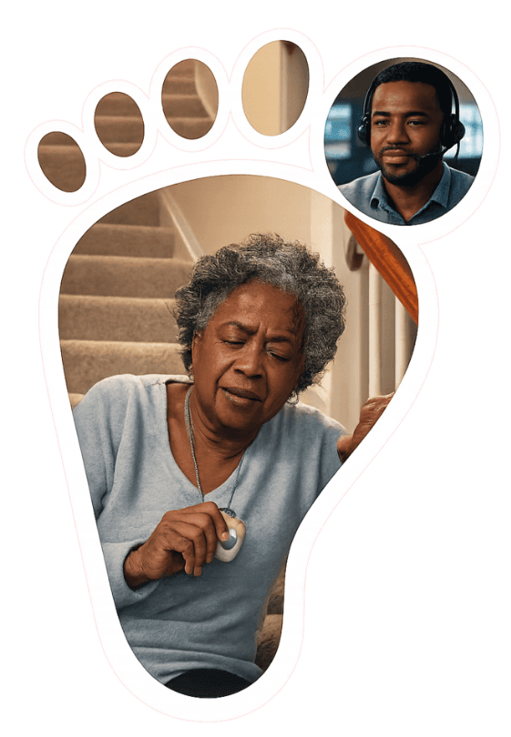 RedFoot personal emergency response — protecting loved ones